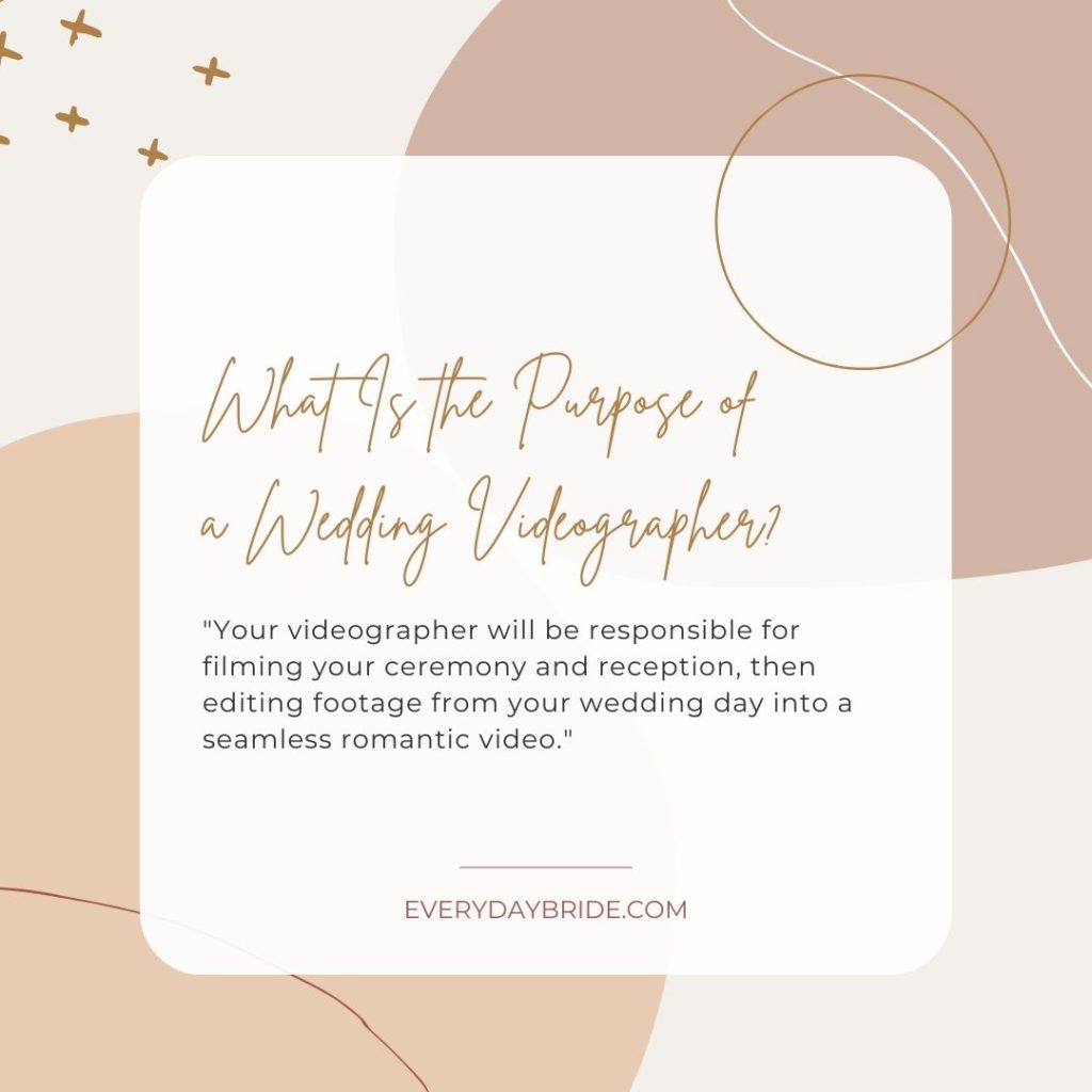 Wedding Videography: What’s Included and Do You Need It?
