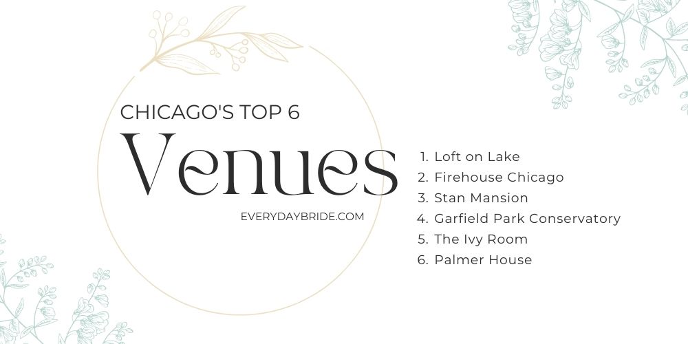 Chicago’s Top 6 Venues for an Intimate Reception