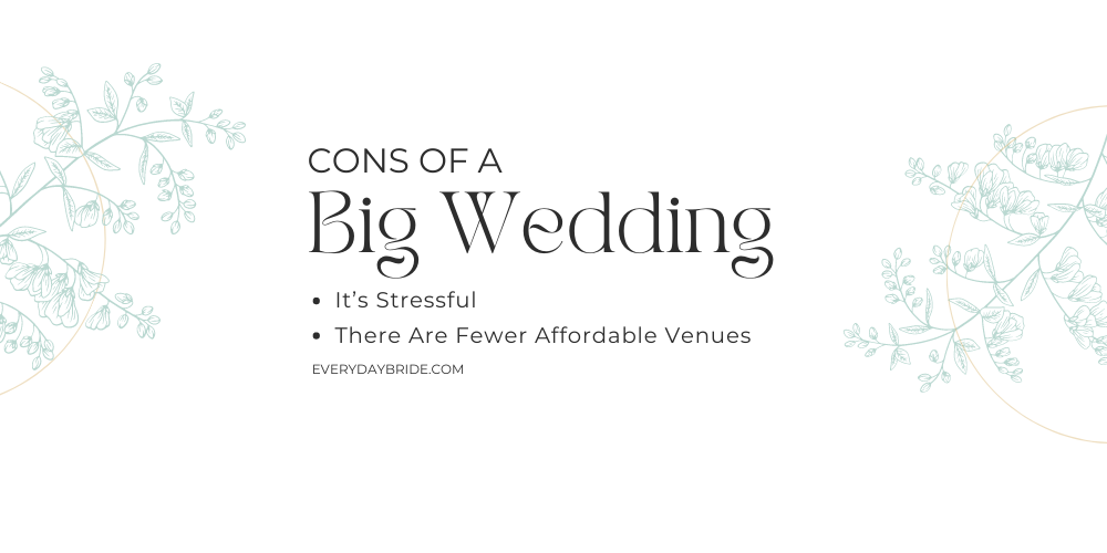 Intimate Wedding vs. Large Reception: How To Choose