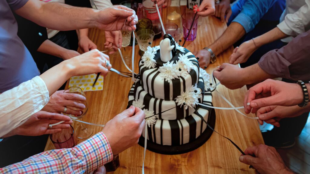 The Cake Pull: Combining Tradition & Fun in Modern Weddings