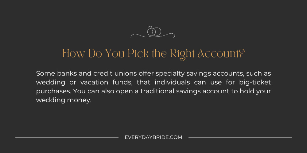 Things Couples Should Know About Wedding Savings Accounts